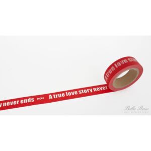 Samolepiaca designová páska - Love