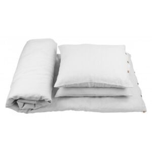 Ľanová postelná bielizeň 160x200 Pure Nature - Light Grey