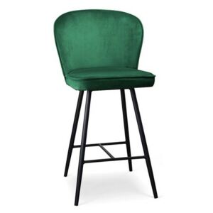 OVN barová stolička AINE 60 BL78 zelená/čierna