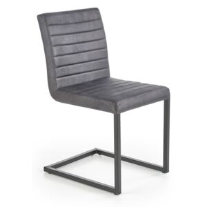 Halmar K376 jedálenská stolička tmavo šedá