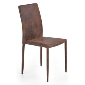 Halmar K375 jedálenská stolička tmavo hnedá