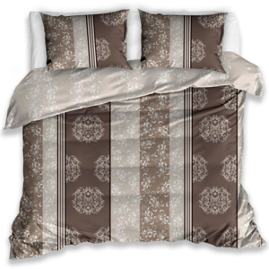 Bavlnené posteľné obliečky AMBROSIA béžové