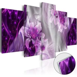 Sklenený obraz - Purple Utopia 100x50 cm