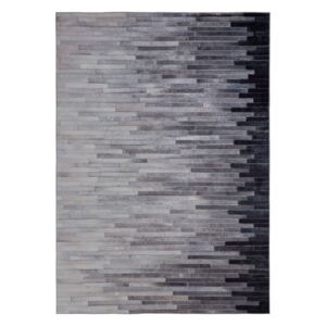 Flair Rugs koberce Kusový koberec Dakota Faux Hide Porter Grey - 160x230 cm
