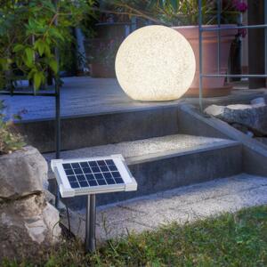 Mega Stone 40 – moderná solárna LED svietiaca guľa