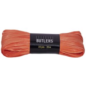 Butlers RAFFIA Darčeková stužka - oranžová