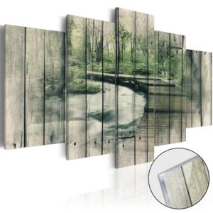 Obraz na skle Bimago - The River of Secrets 100x50 cm