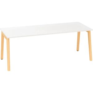 Konferenčný stôl ROOT, 2000 x 1000 mm, bílá