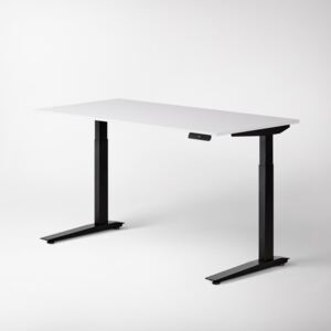Výškovo nastaviteľný stôl Muovi™ Biela Čierna 120x80