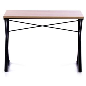 HOMEDE Písací stôl Lirn hnedý