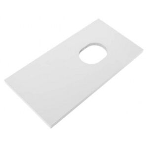 KFA INFINITUM doska na umývadlovú skrinku 80 x 43 x2,8 cm biela leklá lak,1695220081