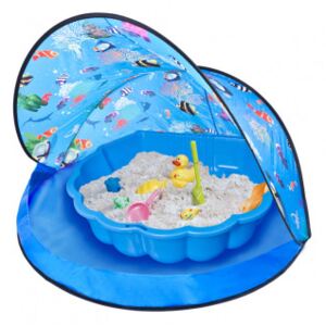 Paradiso Toys Tent Blue Stan na pláž a pieskovisko - Modré