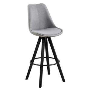 Dima barová stolička svetlo sivá / čierna