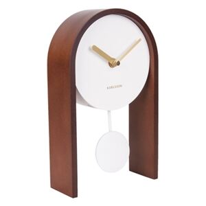 Karlsson Stolné hodiny - Smart Pendulum Dark Wood