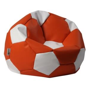ANTARES Sedací vak Euroball BIG XL oranžovo - biely