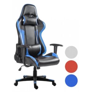 Gamer stolička v 3 farbách- pro- Sivá