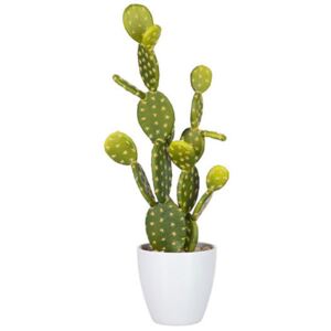 Kaktus v kvetináči umelá dekorácia MODERN NOMAD AKCIA
