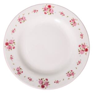 Biely keramický tanier Antic Line Charme, ⌀ 26 cm