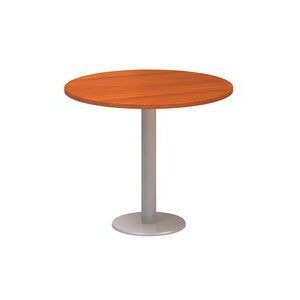 Kruhový konferenčný stôl Alfa 400, 90 x 74,2 cm, dezén čerešňa