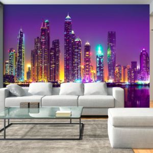 Fototapeta - Purple Nights (Dubai) 200x140