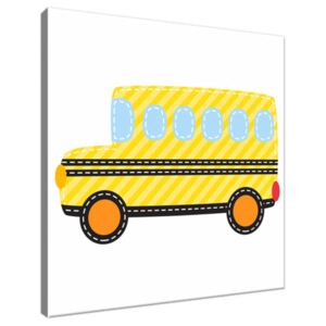 Obraz na plátne Školský autobus 30x30cm 2746A_1AI