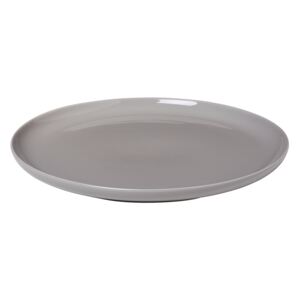 Blomus Plytký tanier na hlavné jedlo RO sivý