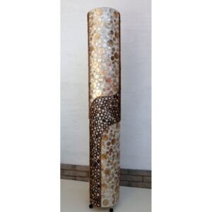 Stojacia lampa z pravej perlete, 120 cm