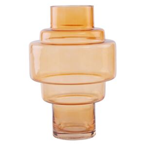 Oranžová sklenená váza Premier Housewares Cayden