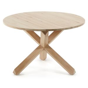 Stôl z dubového dreva La Forma Nori, ø 120 cm
