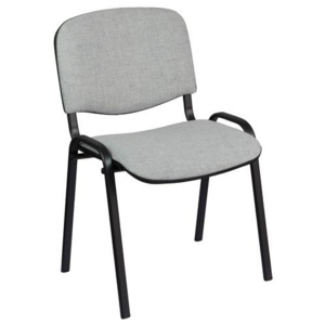 Konferenčná stolička ISO Black, sivá