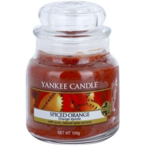 Yankee Candle Spiced Orange vonná sviečka Classic stredná 104 g