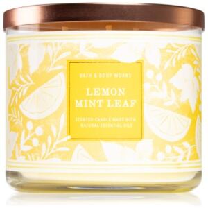 Bath & Body Works Lemon Mint Leaf vonná sviečka 411 g