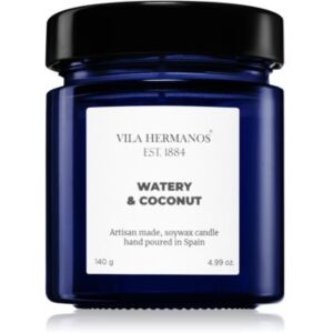 Vila Hermanos Apothecary Cobalt Blue Watery & Coconut vonná sviečka 140 g