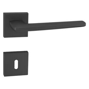 Kľučka na dvere FO - HANT - HR BS - Čierna matná