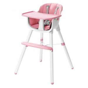 Jedálenská stolička 2v1 Eco Toys - ružová