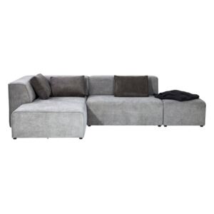 KARE DESIGN Sofa Infinity Otoman Left Grey
