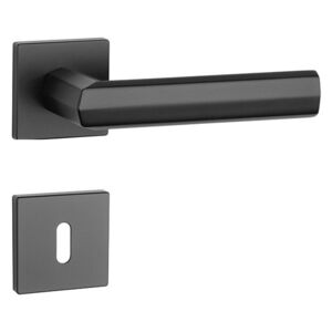 Kľučka na dvere AS - FRESIA - HR 7S BS - Čierna matná