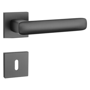 Kľučka na dvere AS - STELLA - HR 7S BS - Čierna matná