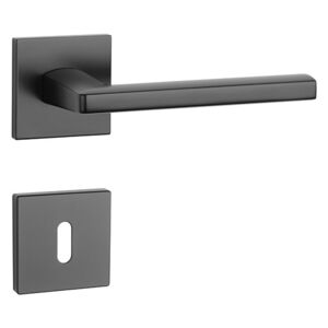 Kľučka na dvere AT - PYROLA - HR 7S BS - Čierna matná