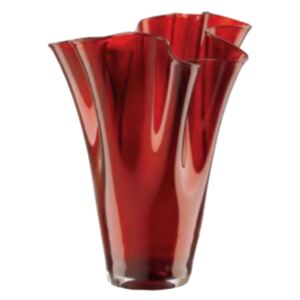 Váza WAVE OL00127 červená H30cm