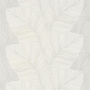Vliesové tapety na stenu Bali 10021-01, rozmer 10,05 m x 0,53 m, listy sivo-hnedé, Erismann