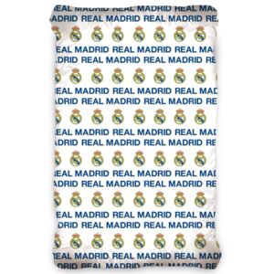 TipTrade Bavlnené prestieradlo Real Madrid, 90 x 200 cm