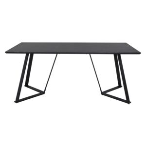 Marina jedálenský stôl 180x90 cm (čierna)
