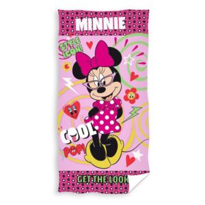 Carbotex Disney detská osuška Minnie Cool, 70x140cm
