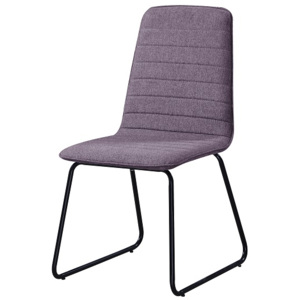 TEMPO KONDELA Danuta jedálenská stolička fialová / čierna