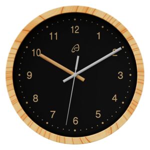 AURIOL® Nástenné hodiny (čierna), čierna (100326899)