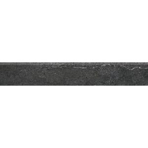 Sokel Rako Quarzit čierna 9,5x60 cm, mat, rektifikovaná DSAS4739.1