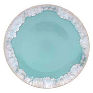 Tyrkysový tanier z kameniny Casafina Taormina, ⌀ 27 cm
