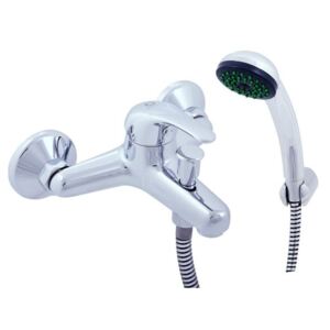 Vaňová batéria RAV SLEZÁK SÁZAVA so sprchovacím setom 150 mm chróm SA054.5/1