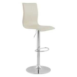 Dizajnová barová stolička Liam krémová